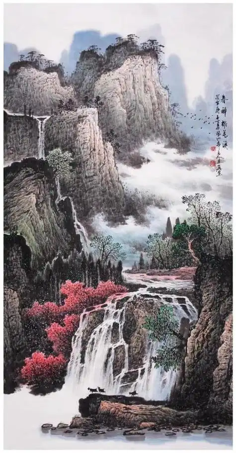 国画山水画作品国画山水名家作品