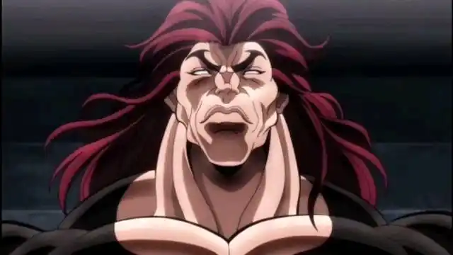 刃牙:范马勇次郎接受刃牙的挑战.