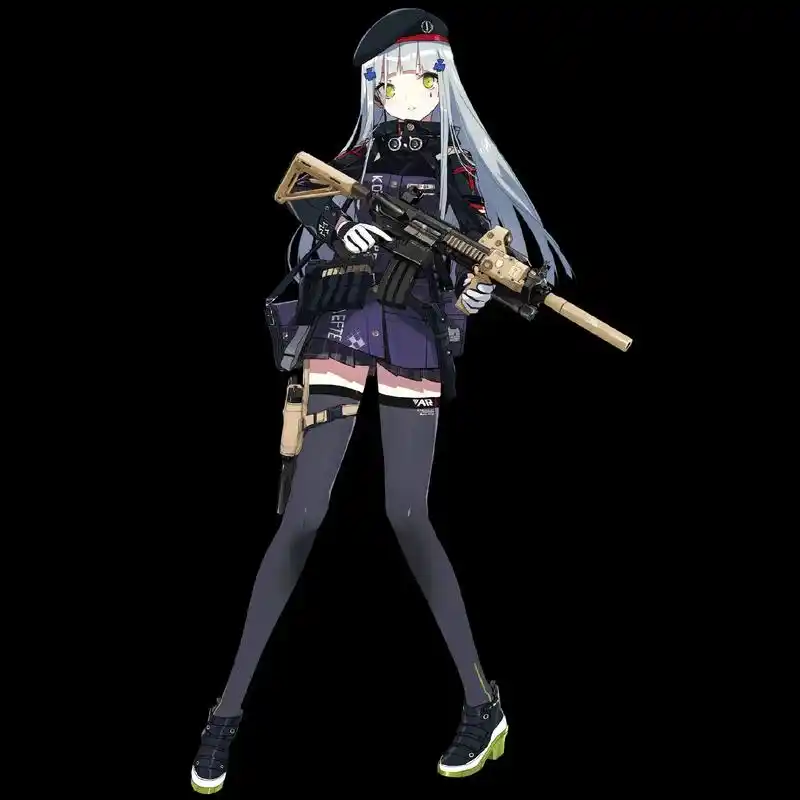少女前线hk 416战术人形皮肤合集 - 抖音