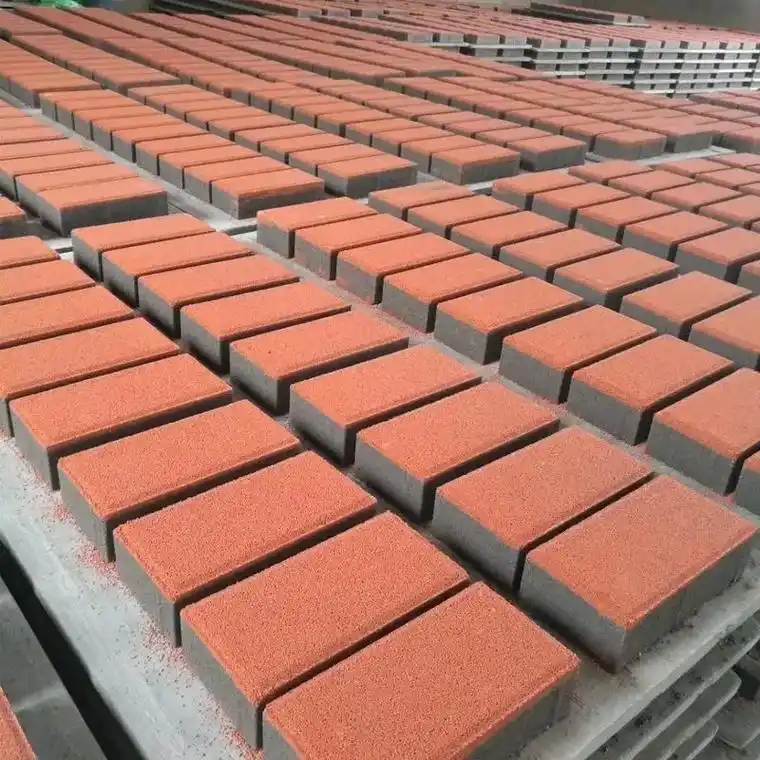 广西南宁透水砖户外庭院铺装人行道砖广场砖.#人行道 地砖透水 - 抖音