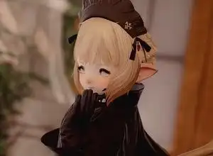 ff14/最终幻想14 捏脸数据 拉拉肥/母肥 下垂眼