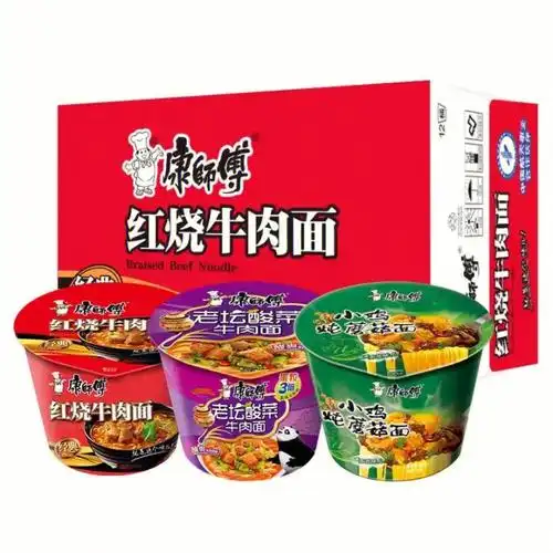 出口康师傅方便面