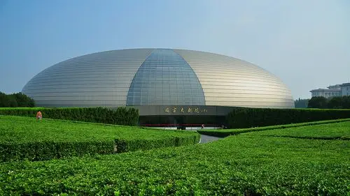 北京国家大剧院摄影高清宽屏桌面壁纸,风景壁纸,高清,北京,建筑风光