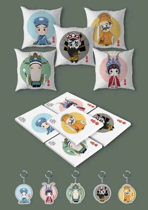 琼剧ip文创产品衍生设计