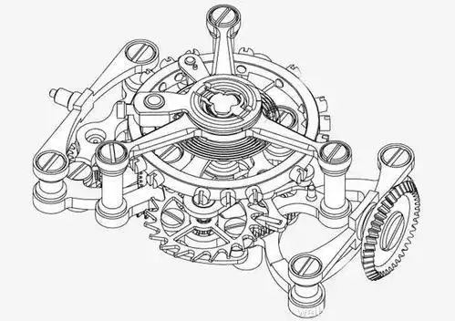 机械工具简笔画