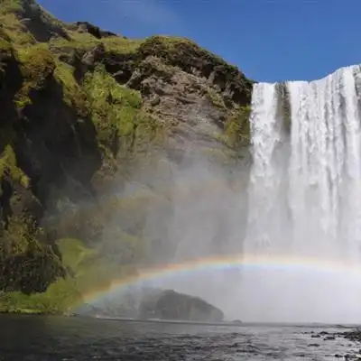真实的瀑布风景头像壮观的瀑布风景图片