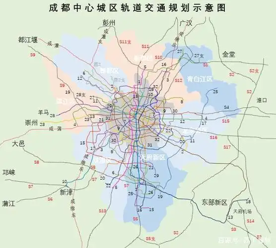 成都轨道交通线路之——温江区轨道交通状态