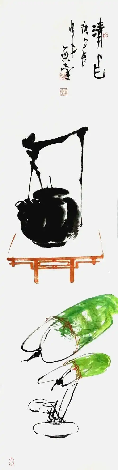 新时代杰出艺术家——张卫星茶壶禅意国画