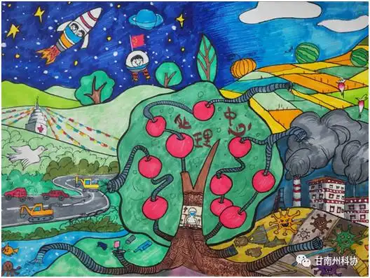 奇思妙想的科幻画作品—《生态物化器》