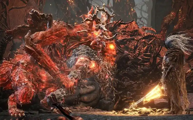 【黑暗之魂3】无名vs老恶魔王