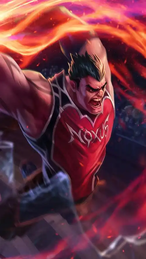 lol英雄联盟 诺克萨斯之手 德莱厄斯 darius 灌篮高手 手机壁纸