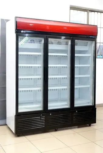 三门冷藏展示柜 风冷冷藏饮料柜 展示柜冰箱 展示冰柜