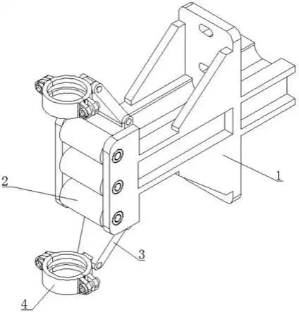 一种升降脚手架固定结构的制作方法