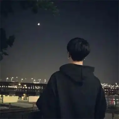 好看的伤感背影男生头像图片合集