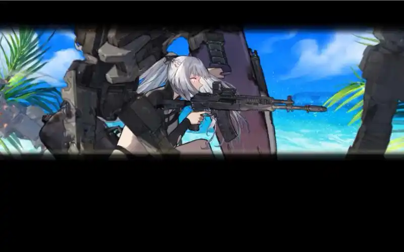 少女前线ak12冰沙时代动态效果展示