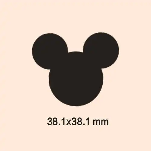 创意黑白米奇贴纸标签不干胶贴纸个性居家黑板贴diy sticker