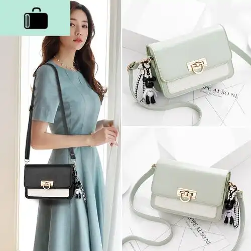 小包包女今年流行斜挎包女包ins超火小方包小清新气质女士单肩包new