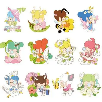 若来nanci囡茜二代林深不知处仙境徽章盲盒狐仙国潮礼物女