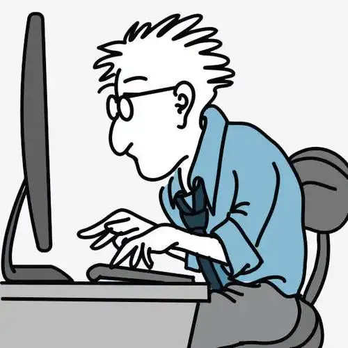 程序员努力卡通