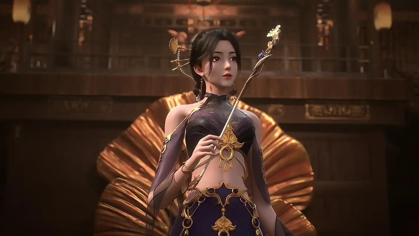 动漫壁纸|《百炼成神》高清动漫女神壁纸:国漫又出了一位新女神,章家