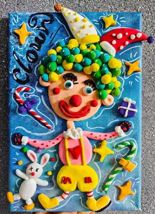 少儿美术##超轻粘土