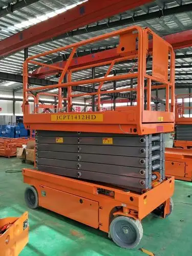 省工gtjz-6a全自行升降机 电动液压轮 6米380公斤液压升降机 自行升降