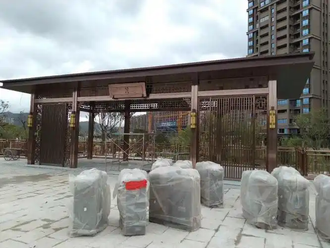 不锈钢户外定制凉亭