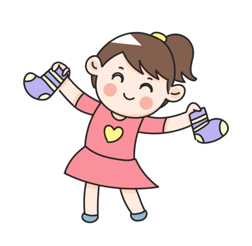 幼儿园巧用穿脱衣儿歌,培养孩子自理能力!_衣服