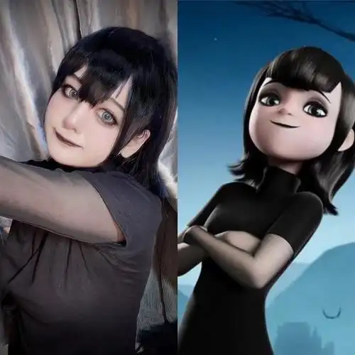 精灵旅社头像梅菲丝小时候