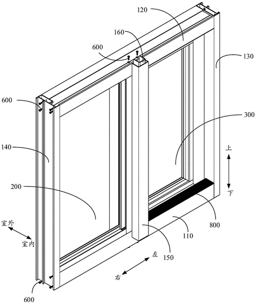 高门槛单轨单扇提升推拉门的制作方法