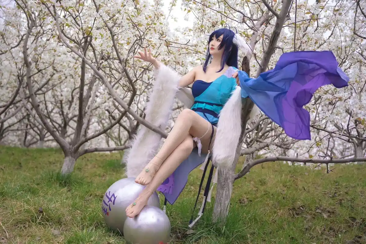 cosplay #狐妖小红娘 #涂山雅雅 #二次元少女 # - 抖音