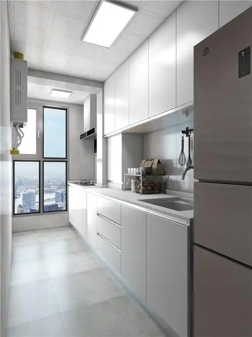 广华新城现代简约风格厨房装修效果图