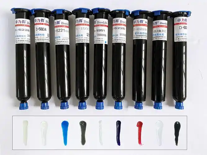 焊点保护胶 紫外线固化胶焊点保护端子uv胶引线透镜电子定位光固化