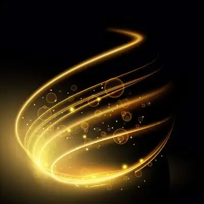 璀璨星星光芒效果光点素材光效太阳光效光点png素材元