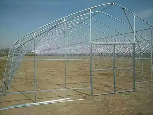 呼伦贝尔包塑管大棚骨架厂家,4分钢管公司_选择沧州振起温室设施制造