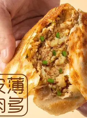 绝世大葱牛肉馅饼营养早餐懒人速食