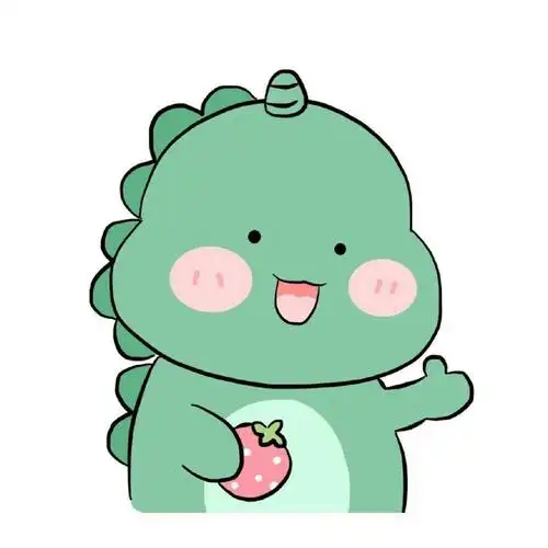 可爱超萌小恐龙头像图片