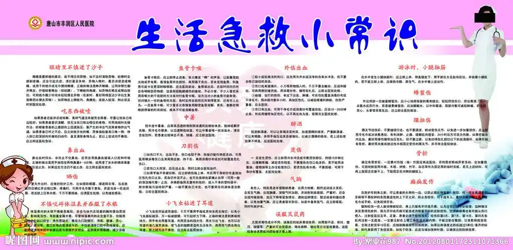 生活急救小常识图片