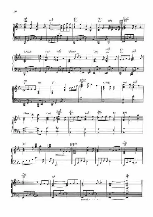 playing love(海上钢琴师钢琴谱经典20首) - ennio morricone