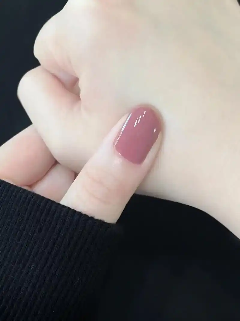 樱花冻冻94奶fufu的爱心美甲.透亮嫩fufu的粉色指甲油 - 抖音