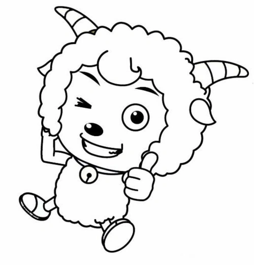 儿童填色画 -可直接打印