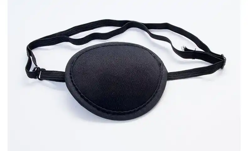 医用单眼眼罩独眼成人儿童斜视矫正弱视立体遮眼罩术后独真丝全遮盖