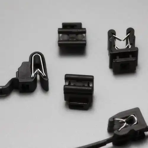 t18rec10线束电缆边缘卡扣汽车电气电线整理固定分体式钣金扎带 图片