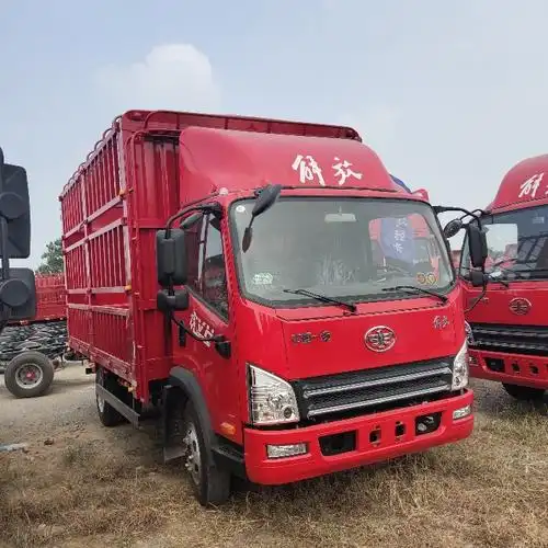 解放虎vh156马力4.2米高栏轻卡