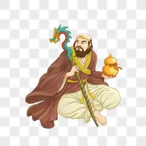 铁拐李八仙过海.图片素材