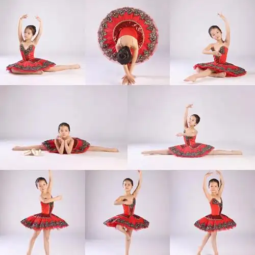 舞蹈艺术照少儿芭蕾裙