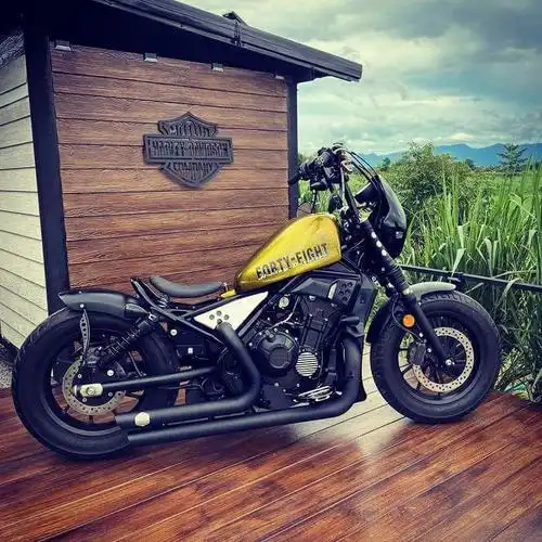 本田新潮复古巡航cm500改装案例鉴赏