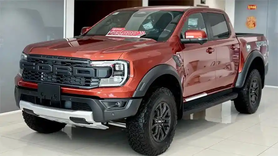 2024福特ranger raptor 2.0升双涡轮皮卡 外观和内饰细节