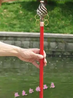 儿童西游记玩具兵器 唐僧禅杖锡杖演出道具 成人唐僧服装道具加长