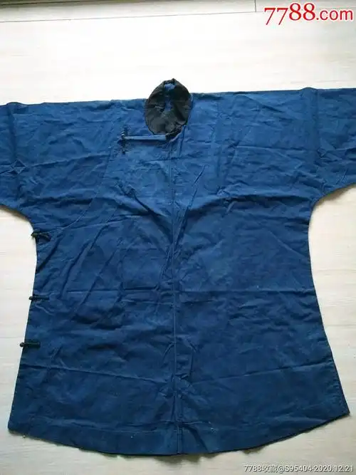 清末民国男士大襟袄.